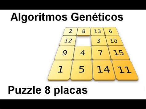 Algoritmos Genéticos 8 puzzle Mejorado Inteligencia Artificial YouTube