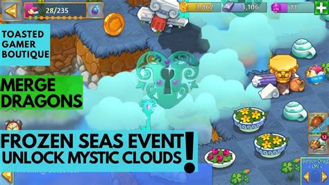 Merge Dragons Frozen Seas Event Mystic Clouds Unlocked More Cloud