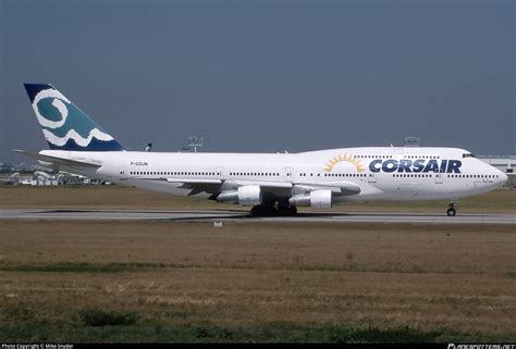 F Gsun Corsair Boeing 747 312 Photo By Mike Snyder Id 1372121