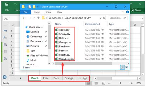 How To Export Excel Data To Csv