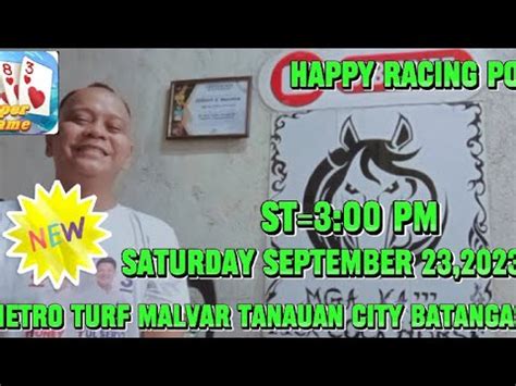 METRO TURF SATURDAY SEPTEMBER 23 2023 ST 3 00 PM SILIP GIYA AT GABAY