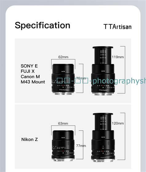 TTArtisan 40mm F2 8 APS C Macro Lens Fit For Sony E Mount Mirrorless