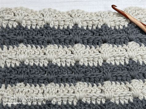 Climbing Shell Stitch How To Crochet Rich Textures Crochet