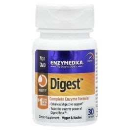 Enzymedica - Digest, Complete Enzyme Formula, 30 Capsules