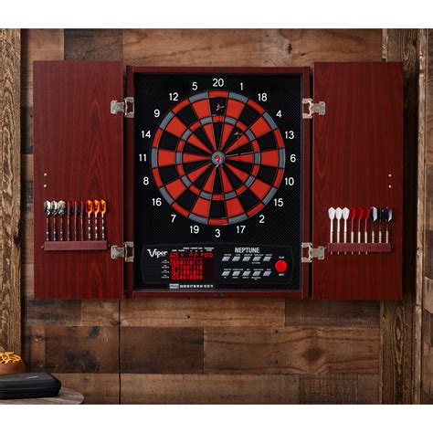 Viper Neptune Electronic Dartboard And Cabinet Set With Darts And Reviews