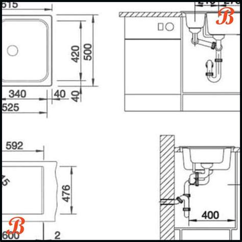 Jual BLANCO TIPE NOVA 6 BAHAN STAINLESS STEEL SINK BAK CUCI PIRING