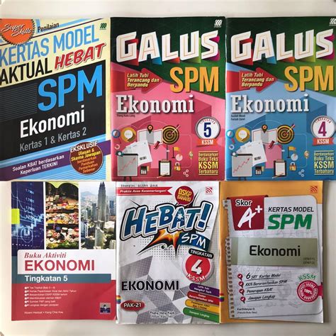 SPM Ekonomi Exercise Books Hobbies Toys Books Magazines