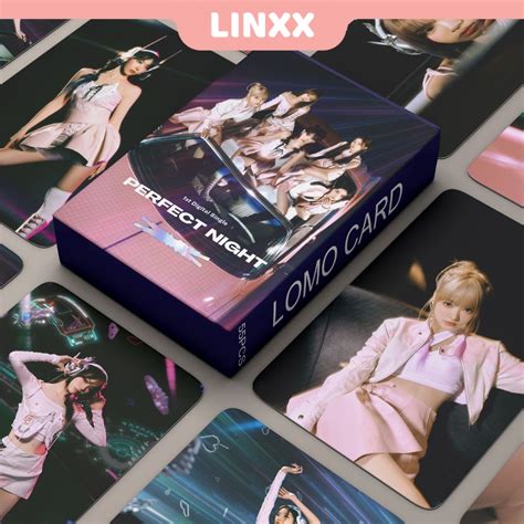 Linxx Pcs Le Sserafim Perfect Night Album Lomo Card Kpop Photocards