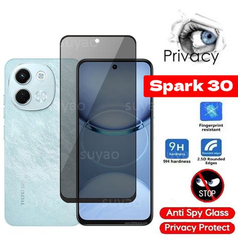 Para Tecno Spark G G C Pro Anti Spy Privacidade Total