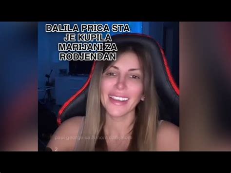 Dalila Prica Sta Je Kupila Marijani Za Rodjendan Youtube