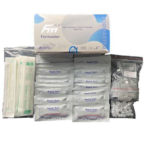 Saliva Antigen Rapid Test Kit Medical Rapid Antigen Test Kit 25 Swab