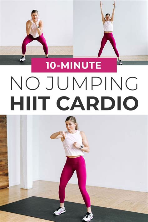 10 Minute Beginner Cardio Workout No Equipment No Repeats Nourish