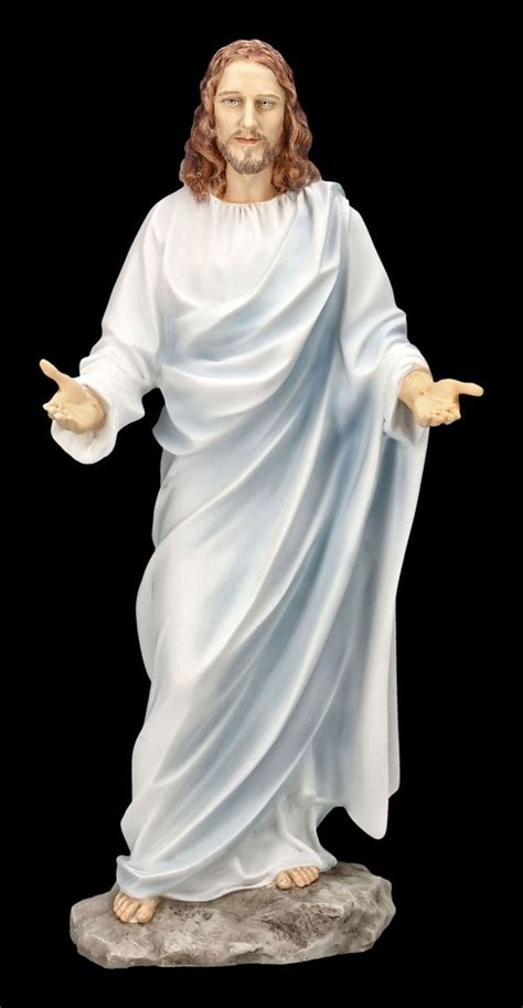 Jesus Figur Als Prediger Bemalt Christliche Figuren G Tter Und