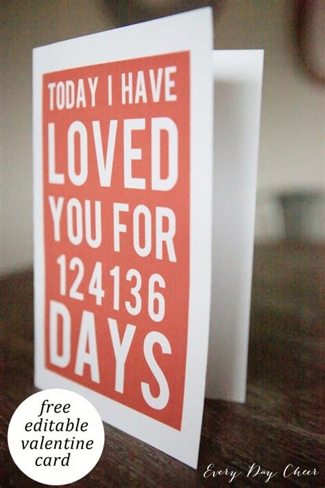 5 FREE Valentine's Day Printable Gift Ideas