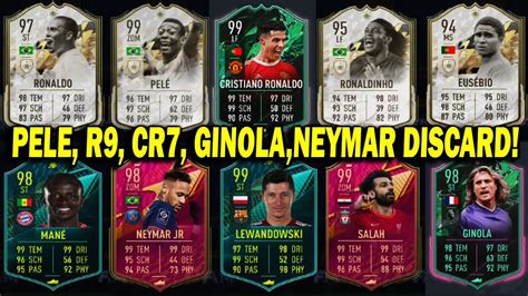 Discarding Ronaldo Cr Icon Pele R Mbappe Hero Ginola Biggest