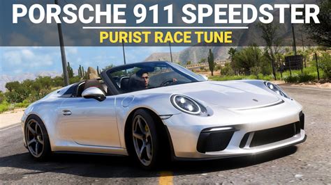 Forza Horizon 5 Tuning 2019 Porsche 911 Speedster FH5 Purist Race