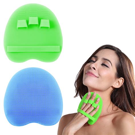 Yaju Silicone Body Brush Soft Body Scrubber Shower Brush Exfoliating