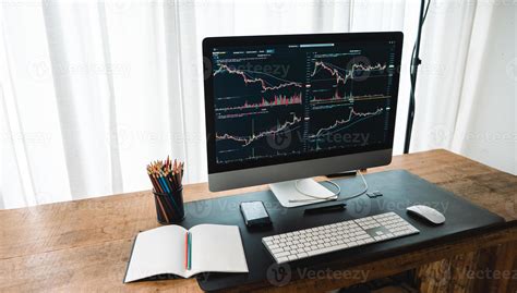 Technology stock market graph on computer 11346205 Stock Photo at Vecteezy