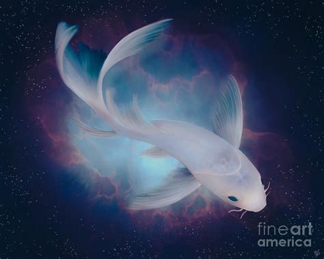 Koi Nebula Painting By Ren G Fine Art America