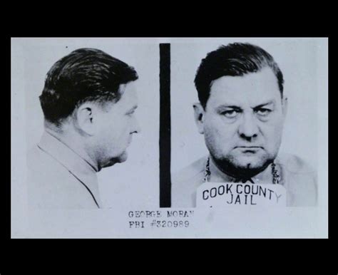 Bugs Moran Mug Shot PHOTO Gangster Chicago Crime Boss, Al Capone Foe ...