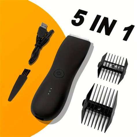 Professional Body Hair Trimmer Groinandbody Manscape Trimmer For Men