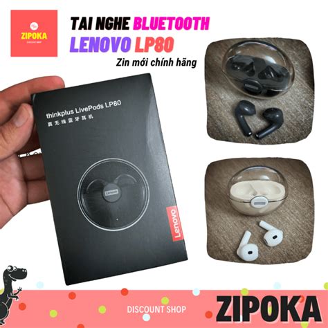 Tai Nghe Bluetooth Không Dây Lenovo Thinkplus Live Pods Mã Lp80 Mới New Chính Hãng Kiểu Dáng