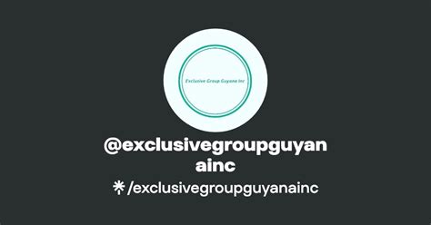 Exclusivegroupguyanainc Linktree