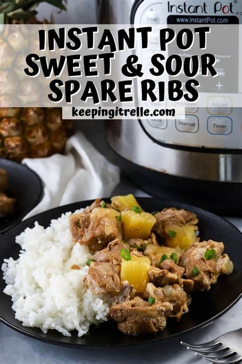 Instant Pot Sweet And Sour Spare Ribs Recipe