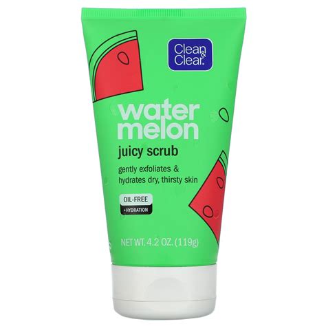 Clean And Clear Watermelon Juicy Scrub 4 2 Oz 119 G Iherb