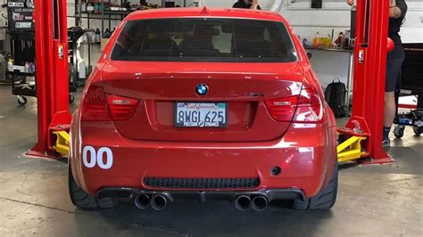 Bmw E90 M3 Carbon Fiber 3d Style Diffuser Pom Performance