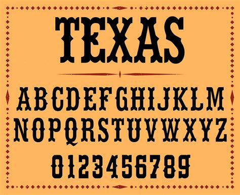 Western Font Wild West Font Old West Font Western Font Styles Cowboy