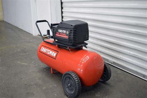 Lot 165 Craftsman 3hp 150 Psi Air Compressor Wirebids