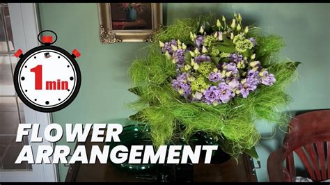 Minute Tutorial Lisianthus Bouquet With Corelli Light Lavender