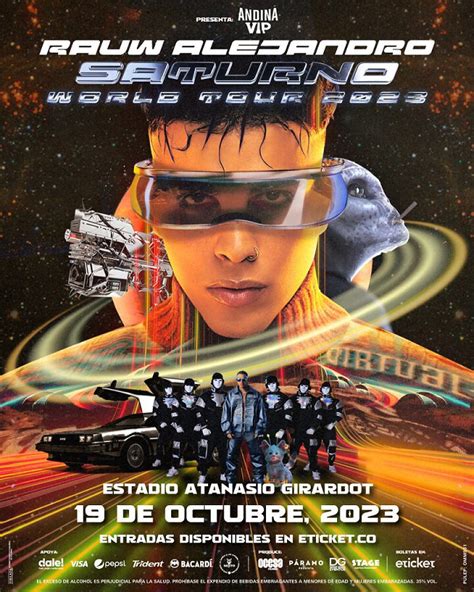 Rauw Alejandro Llega A Colombia Con Su Saturno World Tour