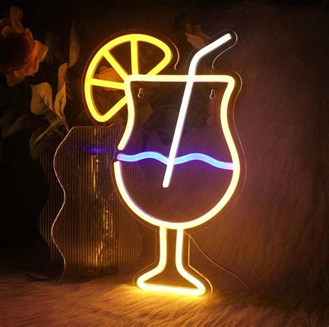 Cocktails Led Neon Sign NEON ELECTRONATION