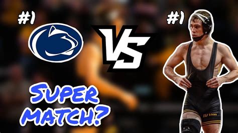 Penn State Vs Iowa Wrestling Dual Predictions 2023 Youtube