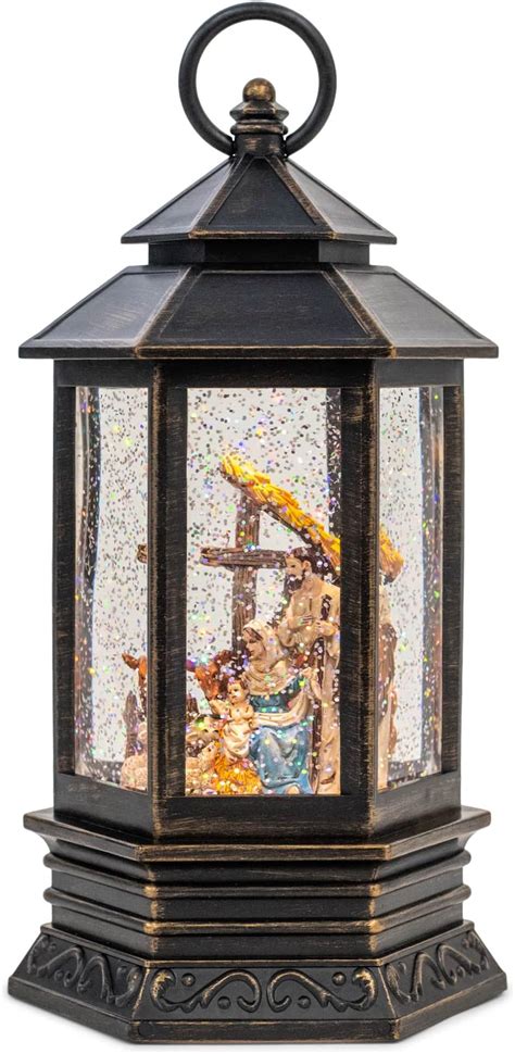 Amazon Raz Imports Nativity Scene Lighted Water Lantern Inch