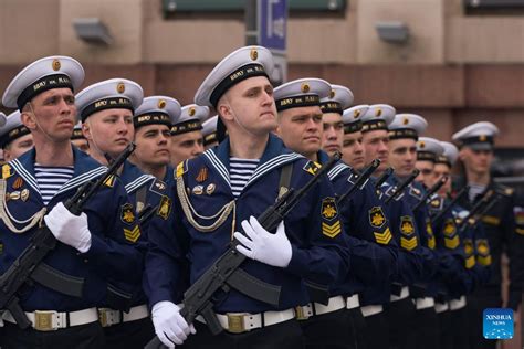 Rehearsal For Victory Day Military Parade Held In Vladivostok Russia