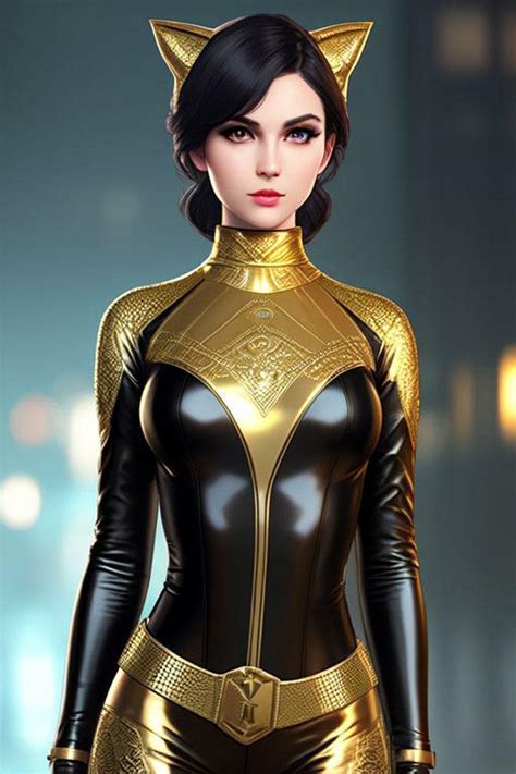 Selina in gold by Aeros1969 on DeviantArt