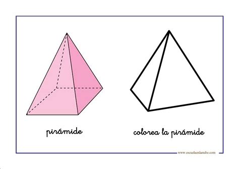 Piramides Geometricas Para Colorear Imagui