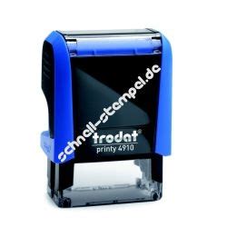 Trodat Printy 4910 Stempel Mit Individueller Textplatte Ab 9 33