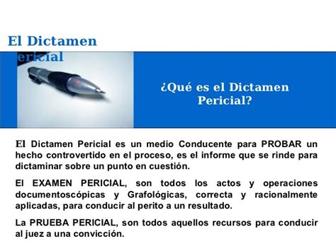 Dictamen Pericial