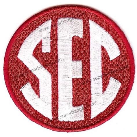 Sec Uniform Patch Alabama Super Badge Works