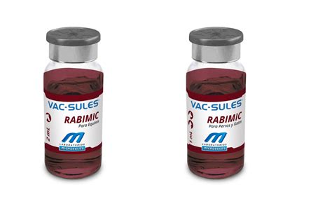 VAC SULES RABIMIC Laboratorios Microsules