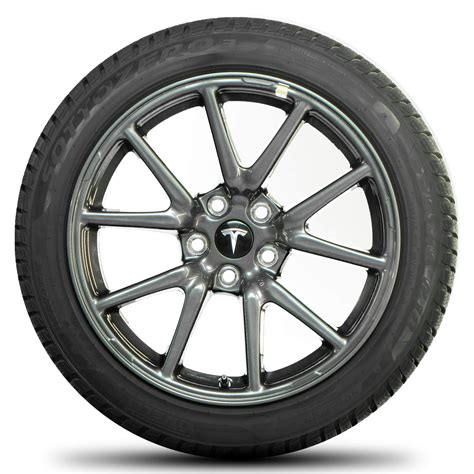 Tesla 18 inch rims Model 3 aero alloy rims winter tires winter wheels NEW