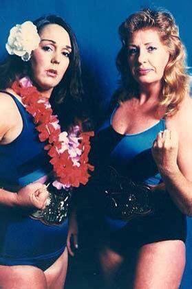 Leilani Kai Judy Martin Wwf Women S Tag Team Champions Wwe