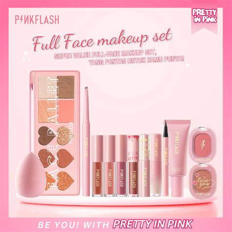 Jual [13pcs] Pinkflash Ohmycolor 1 Anniversary Full Makeup Beauty Sets The Hottest Makeup Set