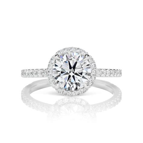 Round Shape Diamond Ring Hotsell Bellvalefarms