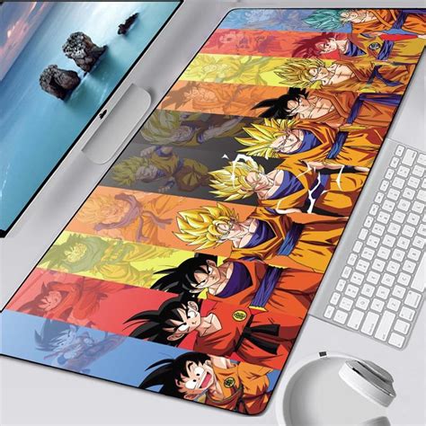 Anime Goku Große Laptop Maus Pad Teppich Computer Pc Maus Pad Tastatur