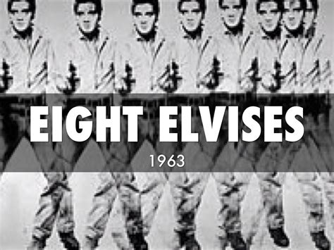 Eight Elvises